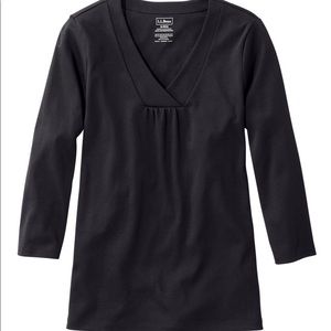 LL Bean Women’s Pima Cotton Tee